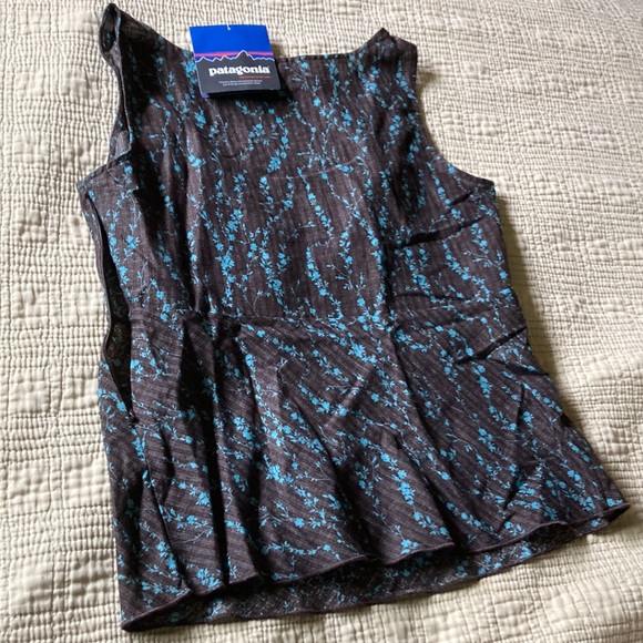 Patagonia Floral Tank Top, Hemptons, High-back Tank Top - Picture 4 of 5